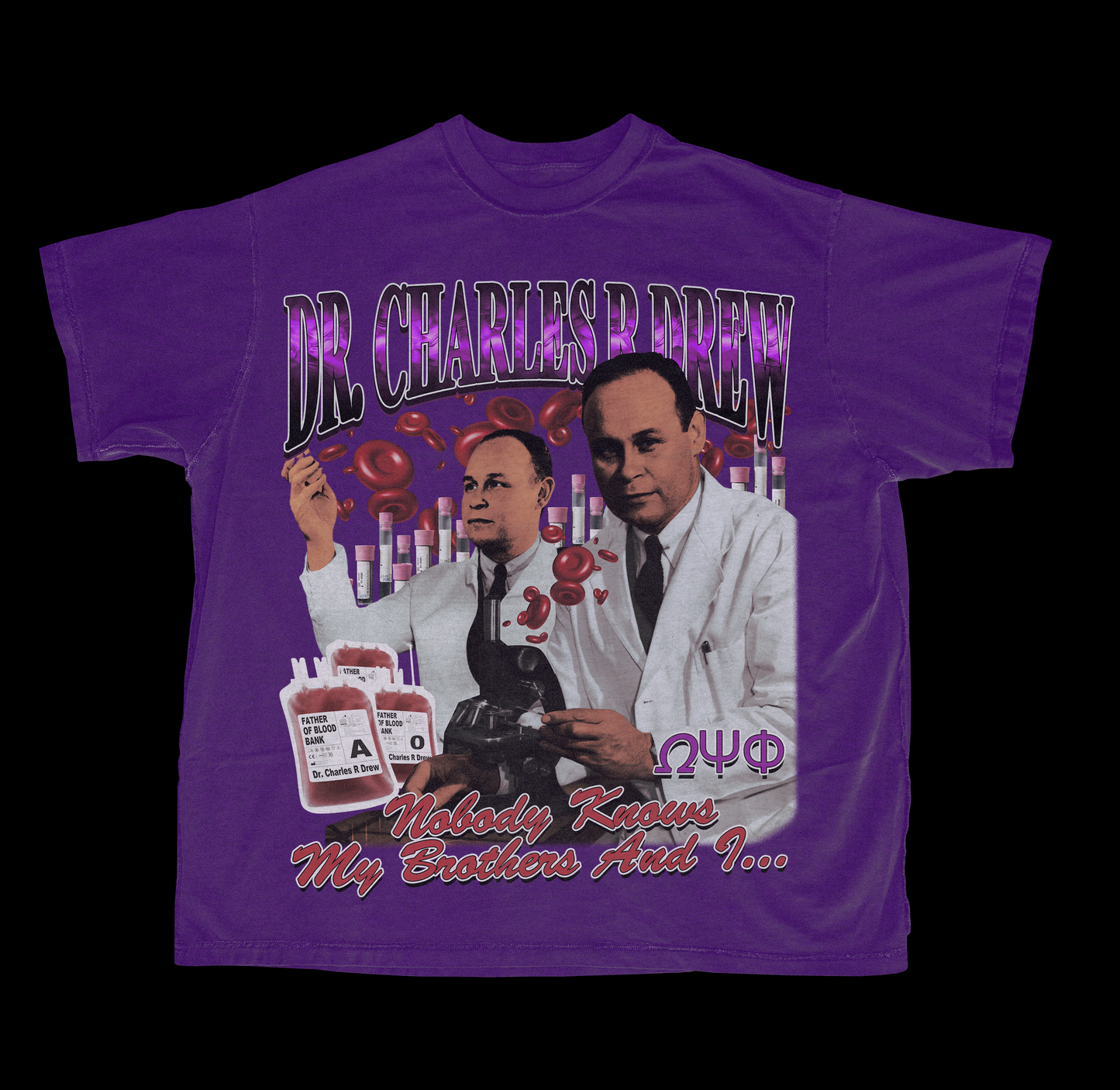 FATHER OF THE BLOOD BANK TEE